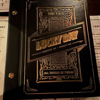 Lucky Day Whiskey Bar - Cocktail menu - Whiskey Bars Near Me - Buffalo, New York Lucky Day Whiskey Bar - Cocktail menu - Whiskey Bars Near Me - Buffalo, New York