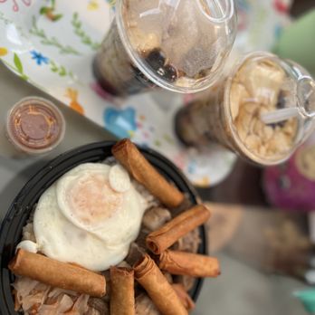 Kusina - Aside from the adobo and lumpia that came with it, the taho was a great addition! - Filipino Near Me - Jacksonville, Florida