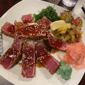 Toomey's - Pam seared ahi - New American Near Me - Mammoth Lakes, California Toomey's - Pam seared ahi - New American Near Me - Mammoth Lakes, California