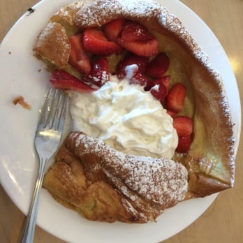 The Pantry Restaurant - Horn of Plenty - a German Pancake with fruit and whipped cream. - Breakfast & Brunch Near Me - Washington, Michigan The Pantry Restaurant - Horn of Plenty - a German Pancake with fruit and whipped cream. - Breakfast & Brunch Near Me - Washington, Michigan