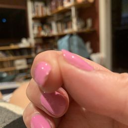 Damaged nails, in less than 12 hrs.