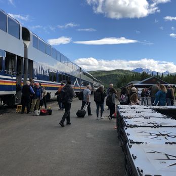 mckinley explorer train - A good look of the train outside - Trains Near Me - Anchorage, Alaska