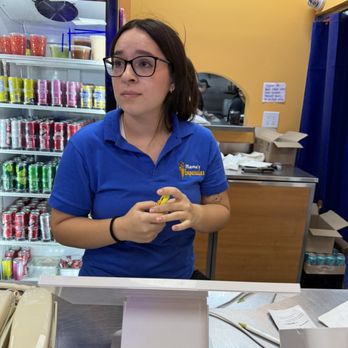 Mama's Empanadas - The cashier who's not nice and says well don't buy anything - Empanadas Near Me - Jackson Heights, New York Mama's Empanadas - The cashier who's not nice and says well don't buy anything - Empanadas Near Me - Jackson Heights, New York