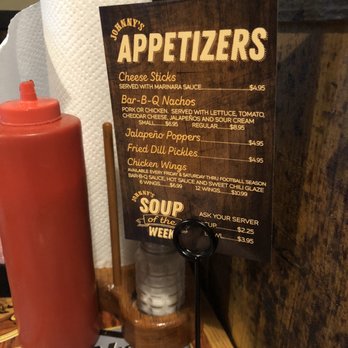 Johnny's Bar-B-Q - Appetizer menu - Barbeque Near Me - Cullman, Alabama