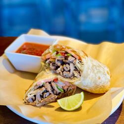 Casita Mexican Kitchen - A la Mexicana steak burrito