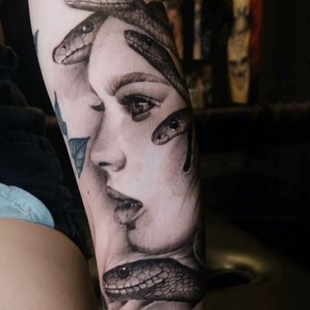 7 Falls Tattoo Studio - Realism Medusa Aaron Slachter Tattoo Artist - Tattoo Near Me - Tucson, Arizona 7 Falls Tattoo Studio - Realism Medusa Aaron Slachter Tattoo Artist - Tattoo Near Me - Tucson, Arizona