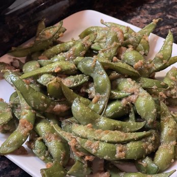 Bluemaki Sushi - Garlic edamame - Sushi Bars Near Me - Palmdale, California Bluemaki Sushi - Garlic edamame - Sushi Bars Near Me - Palmdale, California