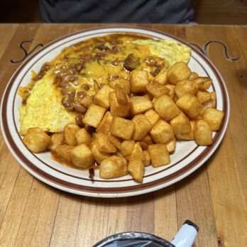 Julian Cafe - Chili Omelette (combo 1) - Bakeries Near Me - Julian, California Julian Cafe - Chili Omelette (combo 1) - Bakeries Near Me - Julian, California
