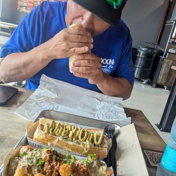 Dog Haus - First bite - Burgers Near Me - Carson, California