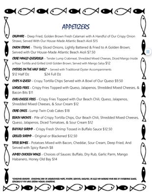 Menu photo 3 Two Dudes Seafood Restaurant Atlantic Beach, FL Menu photo 3 Two Dudes Seafood Restaurant Atlantic Beach, FL