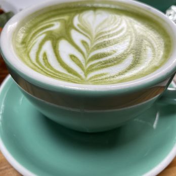 Elm Street Bakery - macha latte - Pizza Near Me - East Aurora, New York Elm Street Bakery - macha latte - Pizza Near Me - East Aurora, New York
