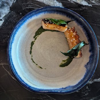 Ram & Rooster - grilled octopus with three cups glaze - New American Near Me - Metuchen, New Jersey