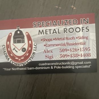 Cuadra Construction - Worst individuals I only have a business card because his nephew provided it when he wasn't around - Roofing Near Me Cuadra Construction - Worst individuals I only have a business card because his nephew provided it when he wasn't around - Roofing Near Me