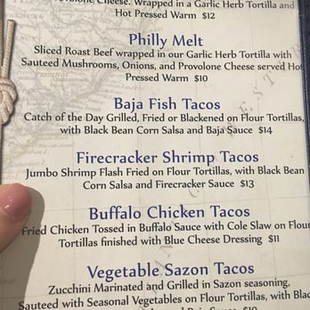 Driftaway Cafe - We ordered Baja fish tacos & Firecracker shrimp tacos for our meals. - American Near Me - Savannah, Georgia