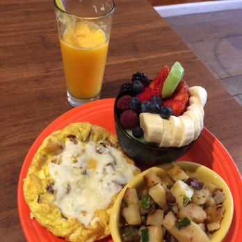 Eight AM - Castro Frittata & fresh squeezed orange juice. - New American Near Me - San Francisco, California Eight AM - Castro Frittata & fresh squeezed orange juice. - New American Near Me - San Francisco, California