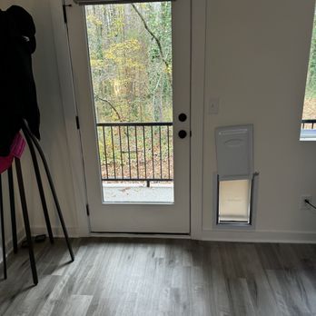 Andrei Handyman - Doggy door upstairs. - Handyman Near Me