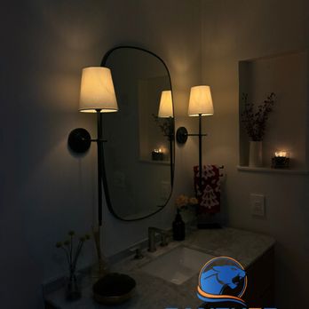 Panther Air Conditioning - Bathroom sconce lighting - Heating & Air Conditioning/HVAC Near Me - Miami, Florida Panther Air Conditioning - Bathroom sconce lighting - Heating & Air Conditioning/HVAC Near Me - Miami, Florida