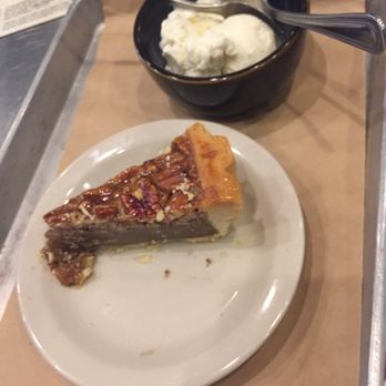 LSA Burger - Beth Marie's honey bourbon icecream with texas pecan pie - Cocktail Bars Near Me - Denton, Texas
