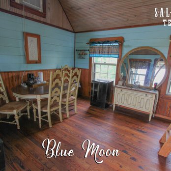 Salvage Texas - The Blue Moon is one of the largest tiny houses available for overnight guests - Parks Near Me - Luling, Texas Salvage Texas - The Blue Moon is one of the largest tiny houses available for overnight guests - Parks Near Me - Luling, Texas