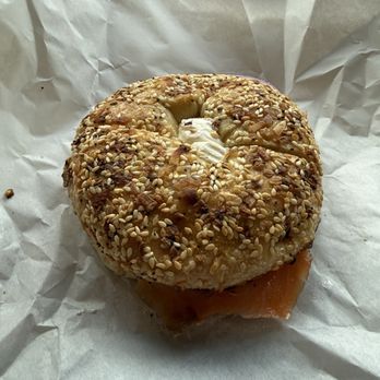 Cherry Street Coffee House - Beagle Lox Sandwich - Breakfast & Brunch Near Me - Seattle, Washington