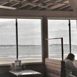 Tides Restaurant & Pub - Interior of restaurant. What a view!