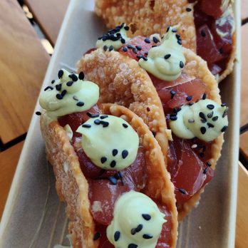 Monkeypod Kitchen - Poke tacos - Hawaiian Near Me - Kapolei, Hawaii