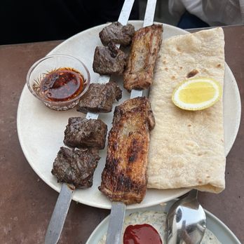 Saffy's - Beef & chicken skewer - Middle Eastern Near Me - Los Angeles, California
