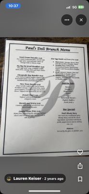 Menu photo 2 Pauls Deli Newtown Williamsburg, VA Menu photo 2 Pauls Deli Newtown Williamsburg, VA
