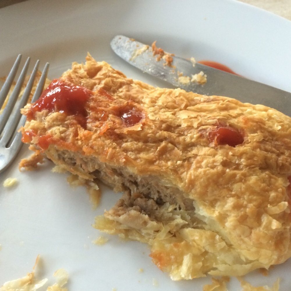 Liquid Espresso - The disappointing sausage roll. - Restaurants Near Me - Findon, SA