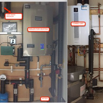 Anderson Radiant Heating - Before and After picture - Heating & Air Conditioning/HVAC Near Me - Campbell, California