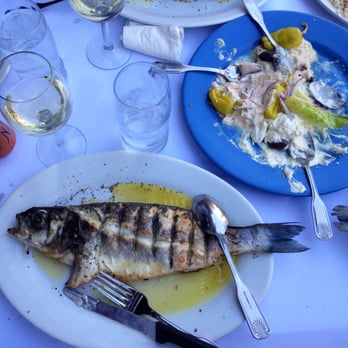 Agnanti - My branzino lunch - Greek Near Me - Astoria, New York