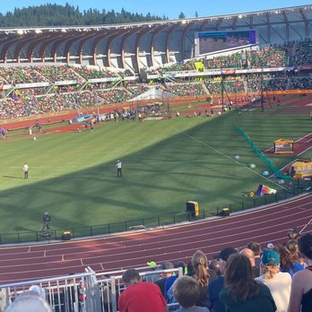 Hayward Field - Section 233 and 234 - Stadiums & Arenas Near Me - Eugene, Oregon