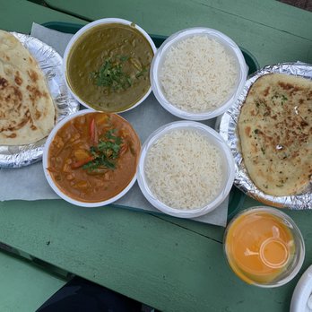 Mint Indian Cuisine - plus a mango lassi! - Indian Near Me - Gainesville, Florida