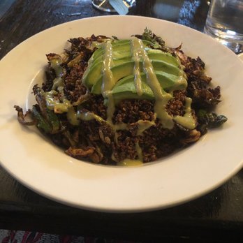 Charlies Bar & Kitchen - Vegan quinoa with avocado - Cocktail Bars Near Me - Bronx, New York
