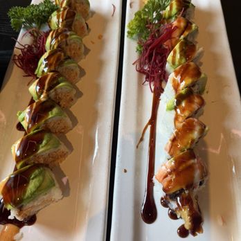 JIN Sushi- Downtown - Green Light Roll, Shrimp Killer Roll - Japanese Near Me - Bakersfield, California