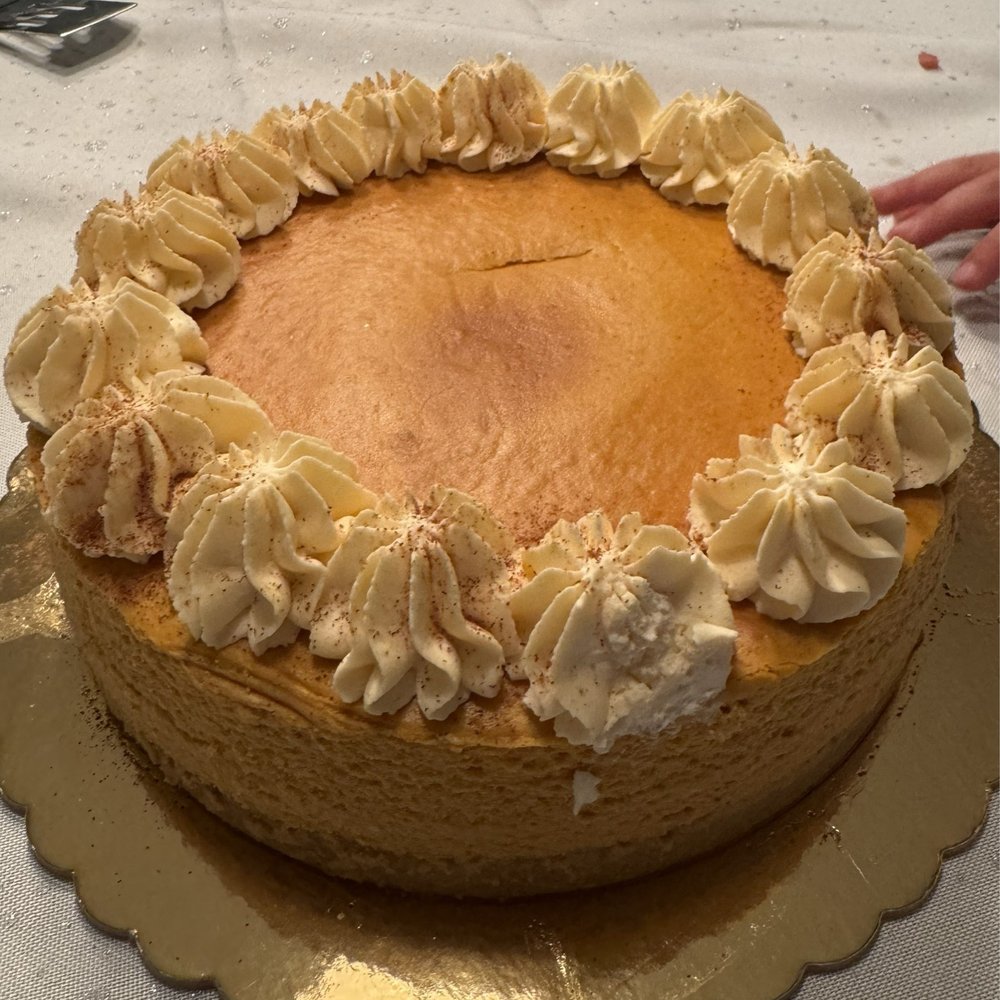 Pumpkin cheesecake