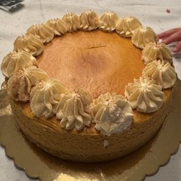 Pumpkin cheesecake