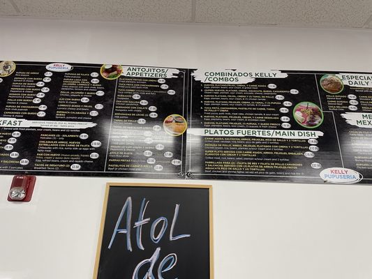 Menu photo 1 Kelly Pupuseria Pasadena, TX Menu photo 1 Kelly Pupuseria Pasadena, TX