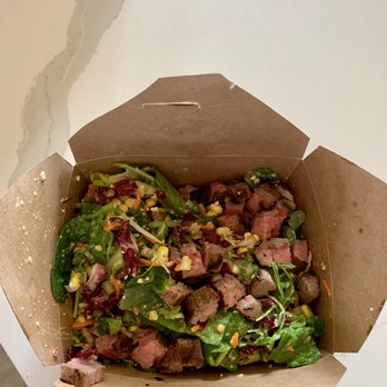 First Course Salad Kitchen - Take out... been craving it for days!! Steak just off the Grill! - Salad Near Me - San Antonio, Texas First Course Salad Kitchen - Take out... been craving it for days!! Steak just off the Grill! - Salad Near Me - San Antonio, Texas