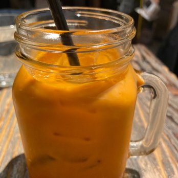 Up Thai - Thai Iced Tea stirred: perfectly sweetened - Thai Near Me - New York, New York