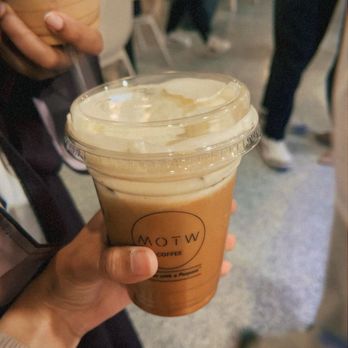 MOTW Coffee - biscoff latte - Coffee & Tea Near Me - Alpharetta, Georgia