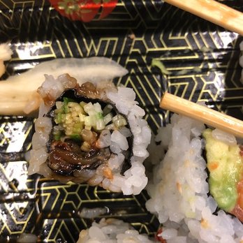 Tenzan - close up of the sad eel cucumber. where is the eel?? - Japanese Near Me - New York, New York Tenzan - close up of the sad eel cucumber. where is the eel?? - Japanese Near Me - New York, New York