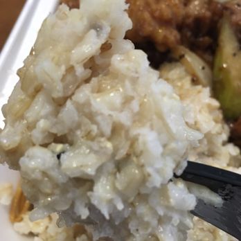 Panda Express - Giant wet clump on my fork - Chinese Near Me - Aurora, Colorado