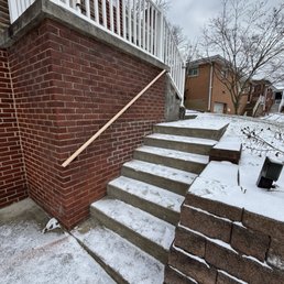 Front stairs Railing Front stairs Railing