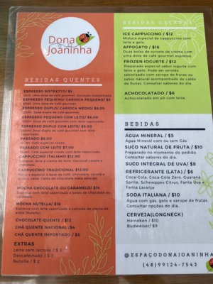 Menu photo 2 Dona Joaninha Itaguaçu, SC Menu photo 2 Dona Joaninha Itaguaçu, SC