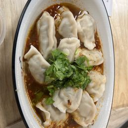 Spicy Pork Chili Oil Dumplings