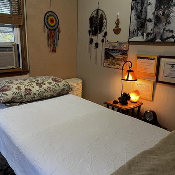 Phoenix Rising Energy Healing - My healing room is relaxing with a heated massage table. - Reiki Near Me - Sturbridge, Massachusetts Phoenix Rising Energy Healing - My healing room is relaxing with a heated massage table. - Reiki Near Me - Sturbridge, Massachusetts