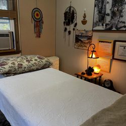 Phoenix Rising Energy Healing - My healing room is relaxing with a heated massage table.