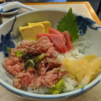 Kaita Restaurant - 11-09-2019 Lunch combo #9 Negitoro Don - Japanese Near Me - San Jose, California