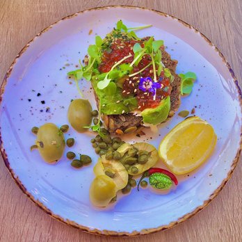 Papille Gustative - Salmon Roe Rye Tartine - Coffee & Tea Near Me - Santa Monica, California